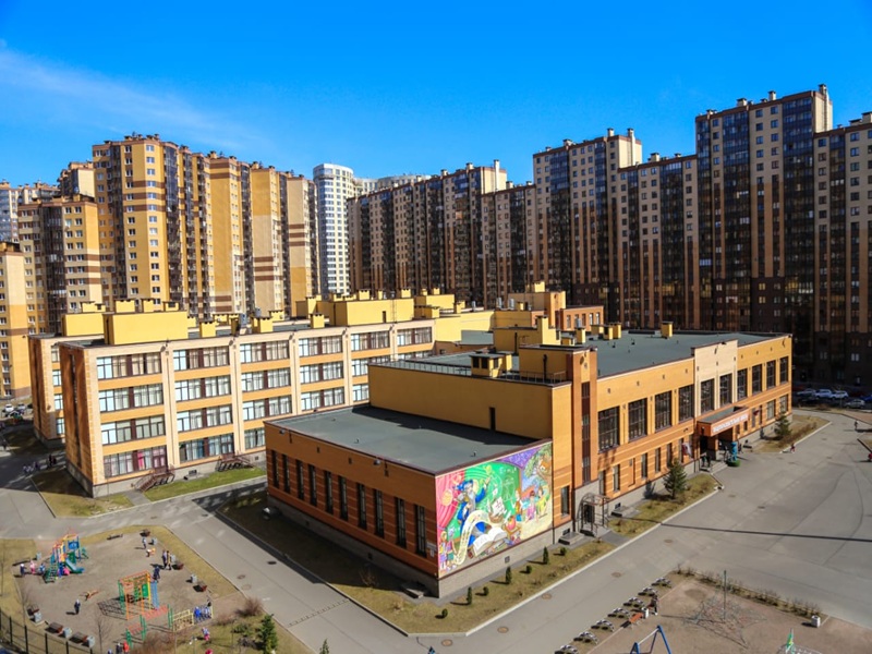 Фотография школы.